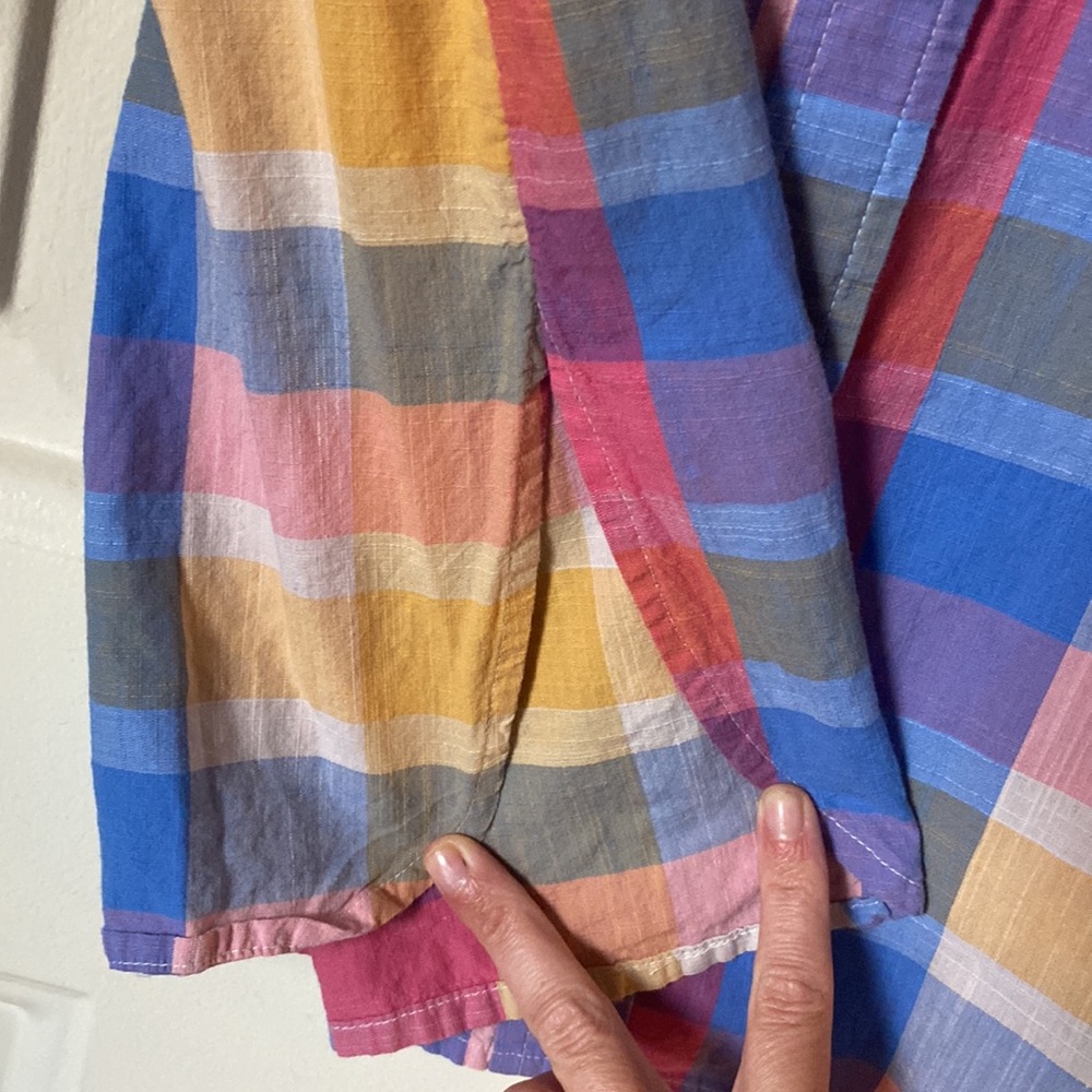 I ❤️ Ronson Checkered Button Up - Picture 3 of 9